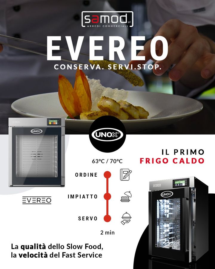 EVEREO®, il primo frigorifero caldo!