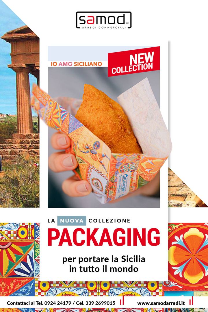 Io Amo Siciliano è la nuova collezione #Packaging prodotta dall’azienda Plasticonf Shop  per portare la Sicilia in tutto il mondo.
