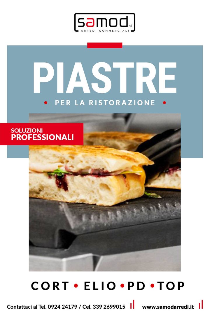 La stragrande maggioranza delle attività di ristorazione necessitano di #piastre professionali all'interno delle proprie attività.