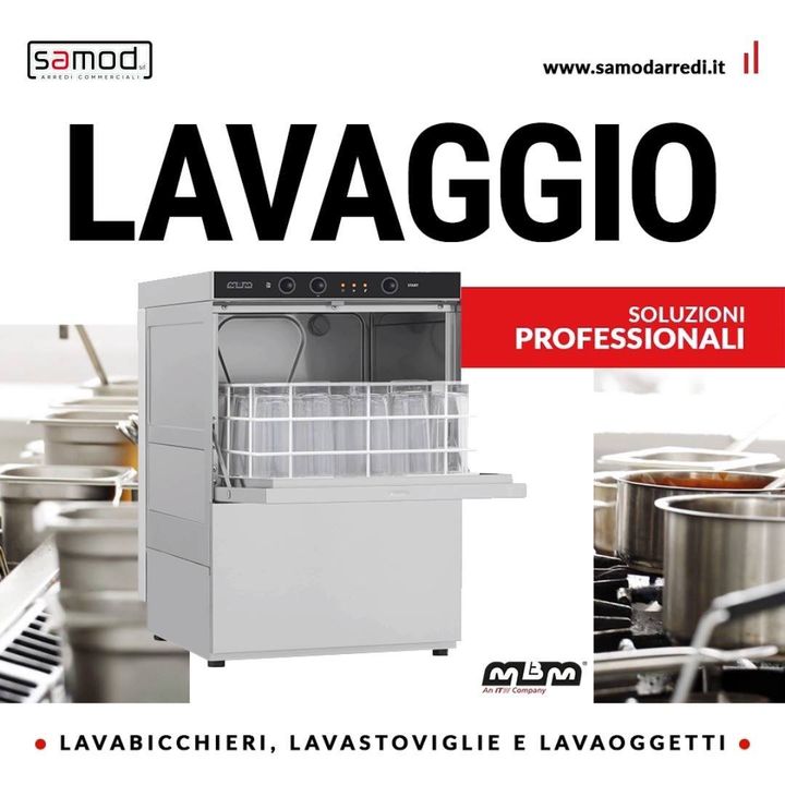 Per il completamento della tua cucina scopri la linea dedicata al #LAVAGGIO ❄️ di #MBMCookingEquipment.