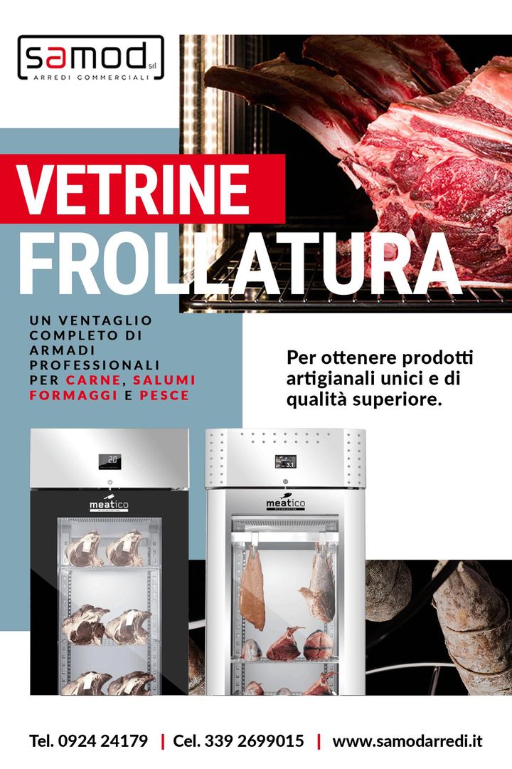 Per la tua attività scopri le #vetrine per la #frollatura.