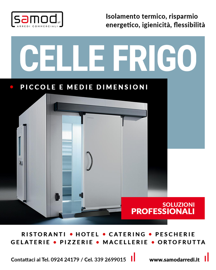 Per la tua attività ti necessità una #cella #frigo? ❄️
