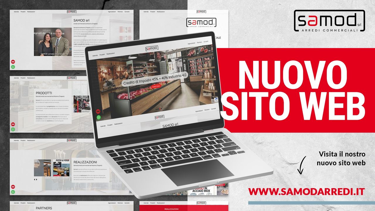 Siamo lieti di presentarvi il nuovo sito Samod Arredi 👉 www.samodarredi.it