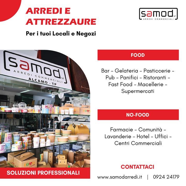 Samod - arredi commerciali ad Alcamo (Trapani)