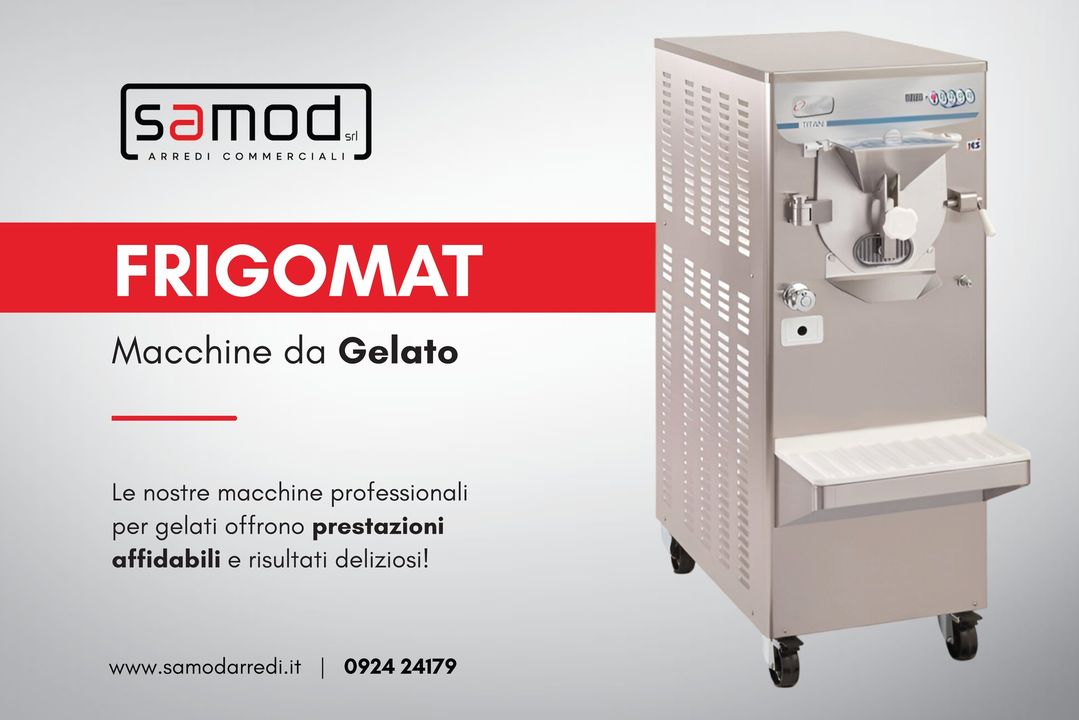 Esalta il gusto con Frigomat! 🍨

Le nostre macchine da gelato